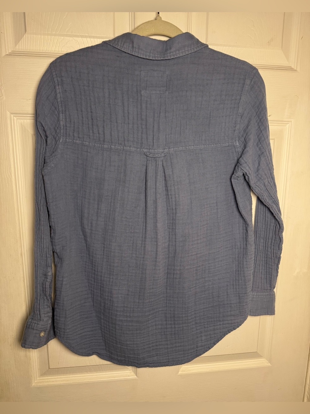 Rails True Blue Ellis Cotton Button Down Shirt Women’s Small Business Casual - Picture 11 of 14